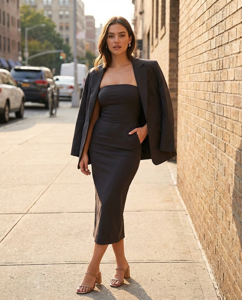 25. Strapless Bodycon Dress