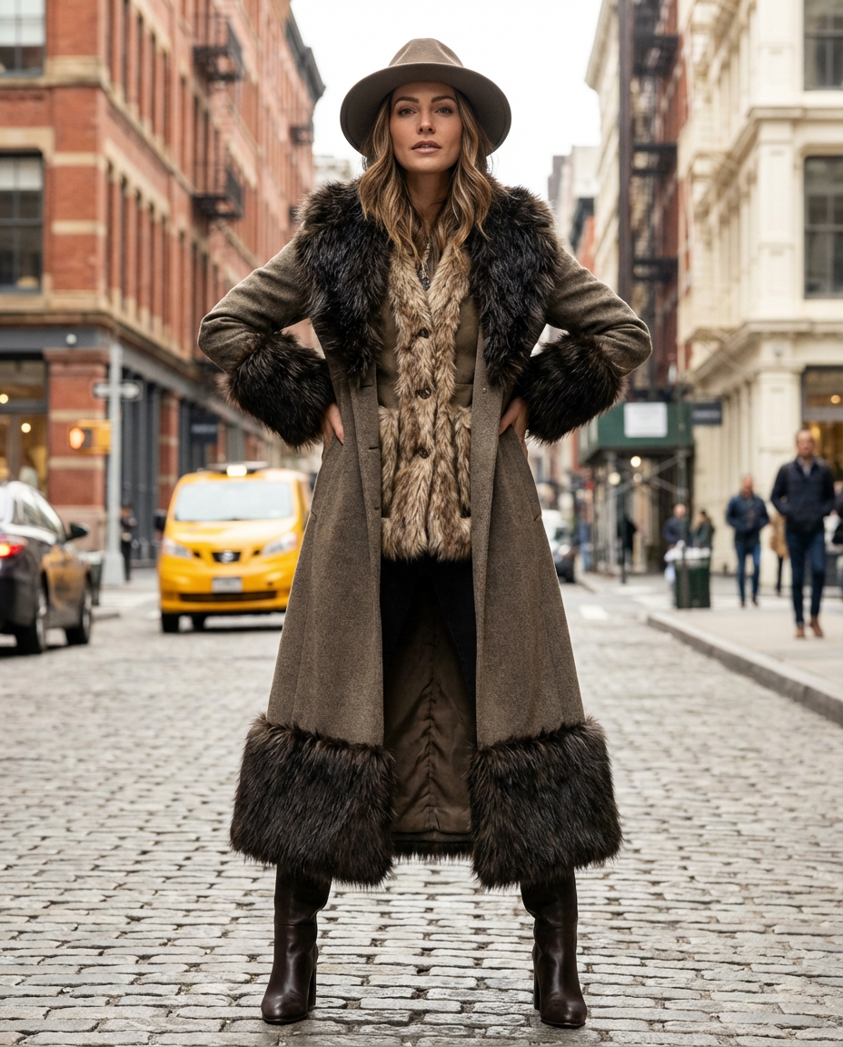 26. Fur Trimmed Everything Fashion