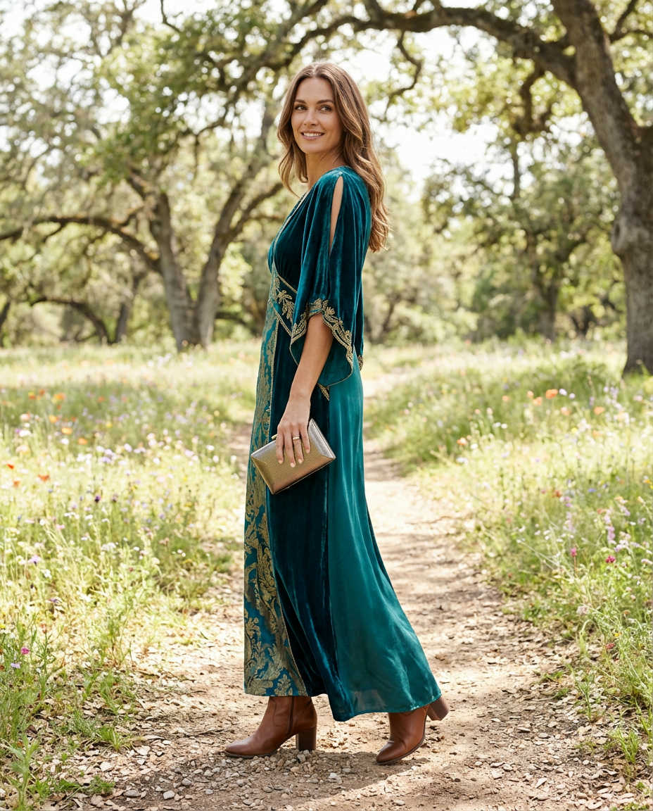 Whimsical Tulle Overlay Maxi