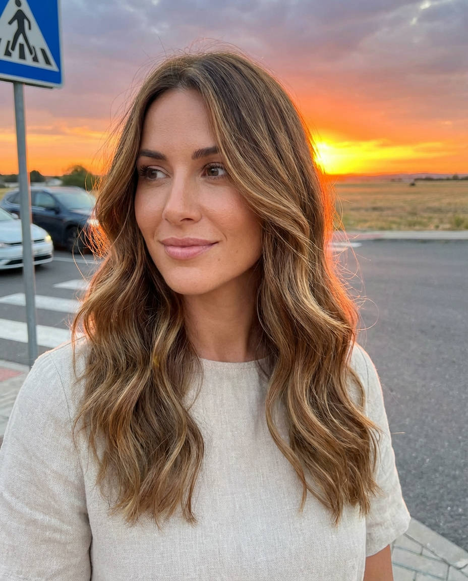 Warm Honey Balayage