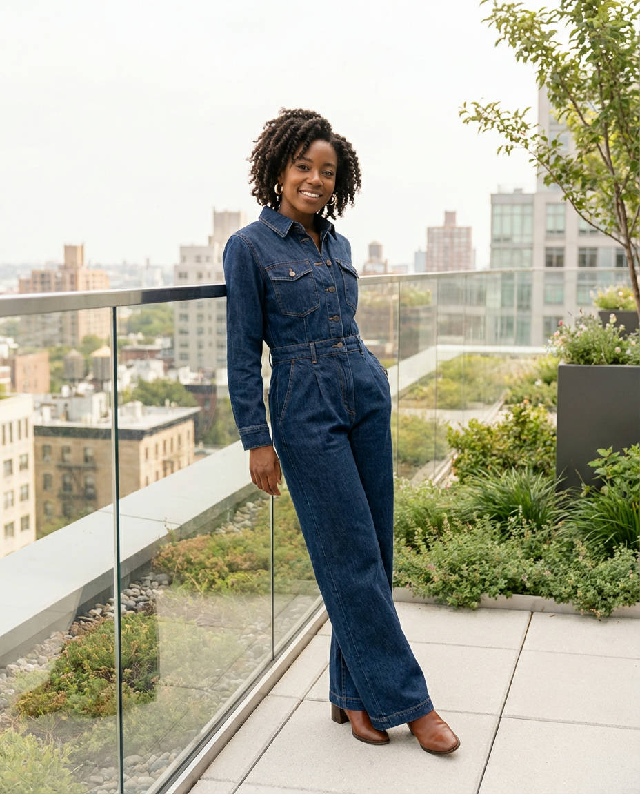 Denim on Denim with a Twist