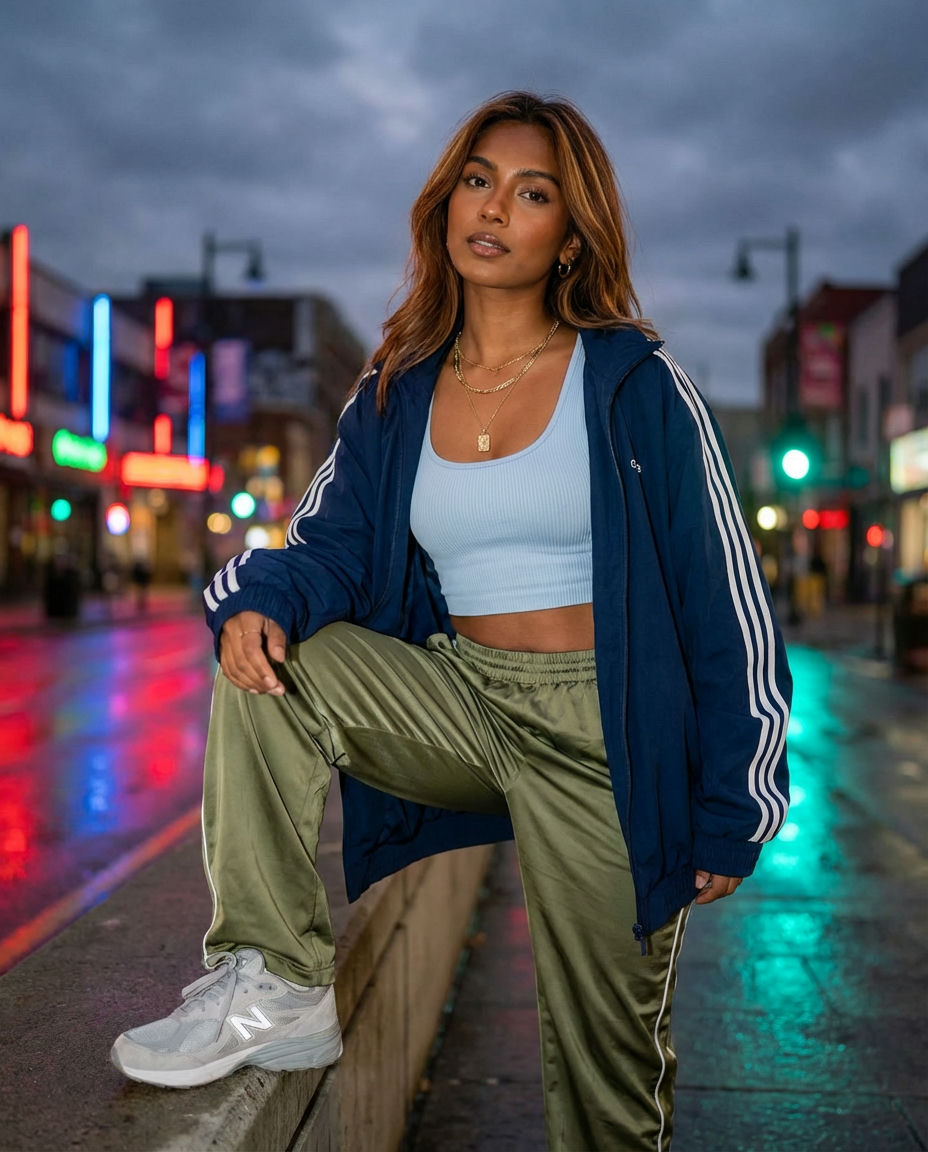 Autumnal Layering with 90s Denim Essentials
