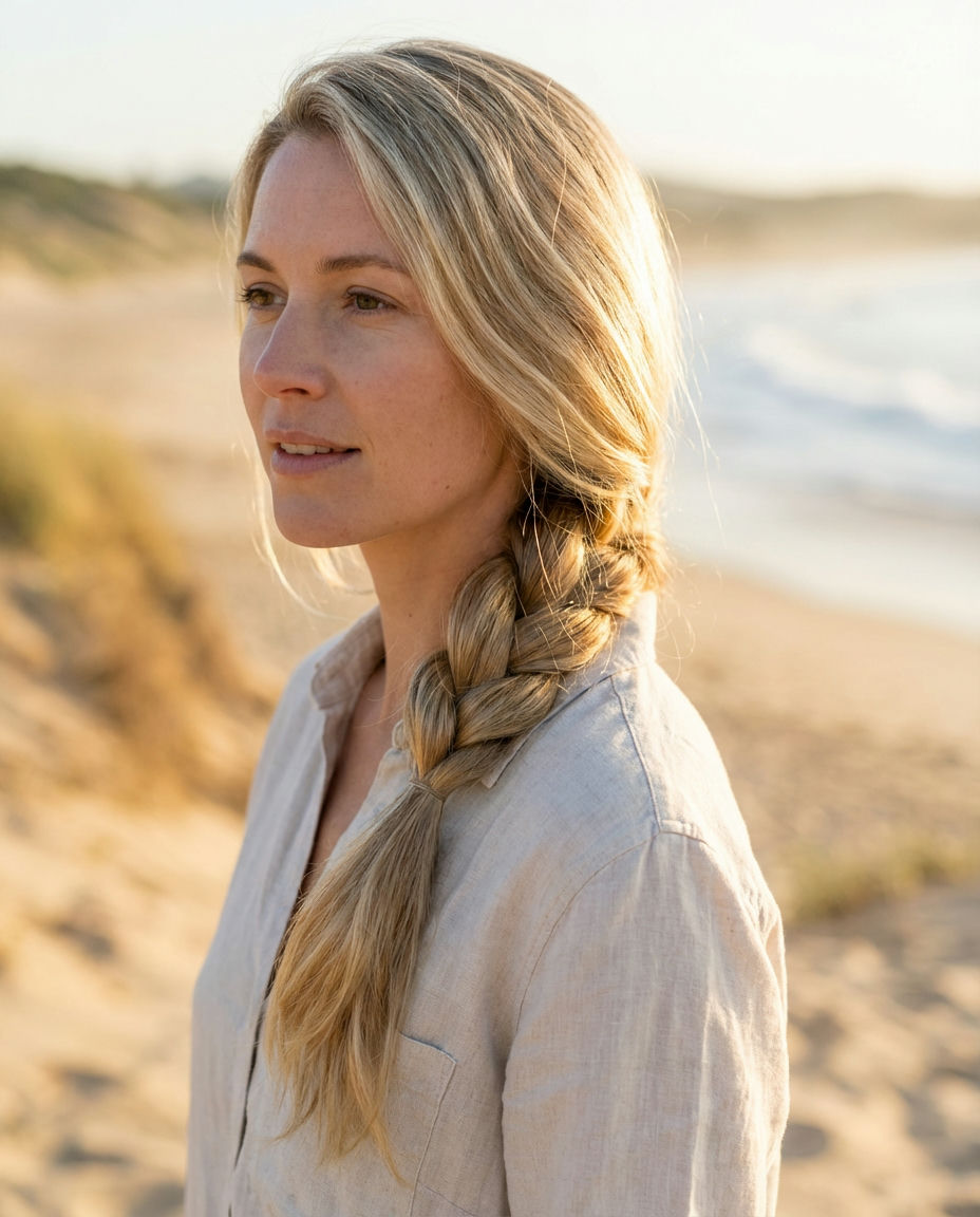 Face-Framing Pigtail Braids (Modern Take)