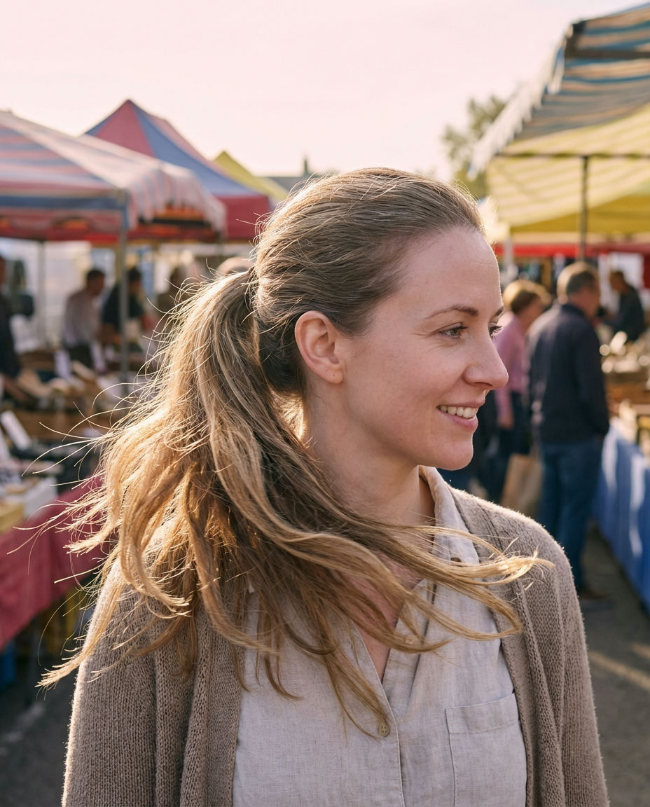 Voluminous Puffy Ponytail