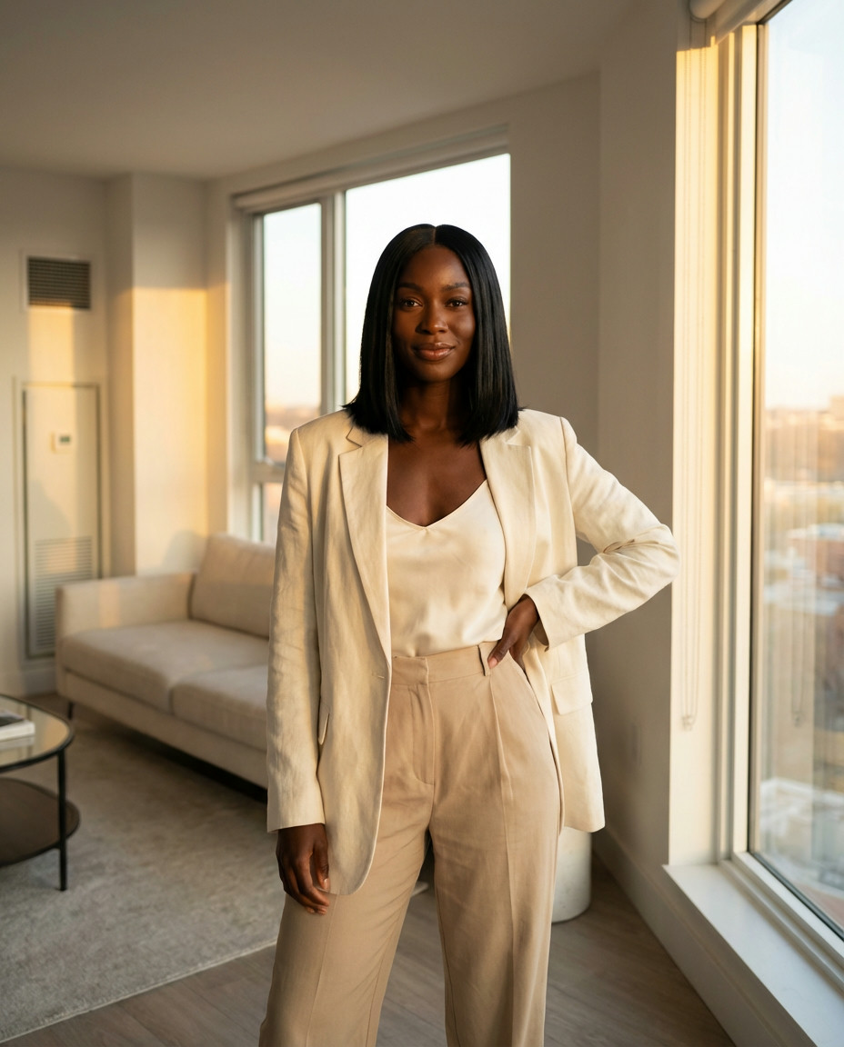 Grey Blazer with Athleisure Twist