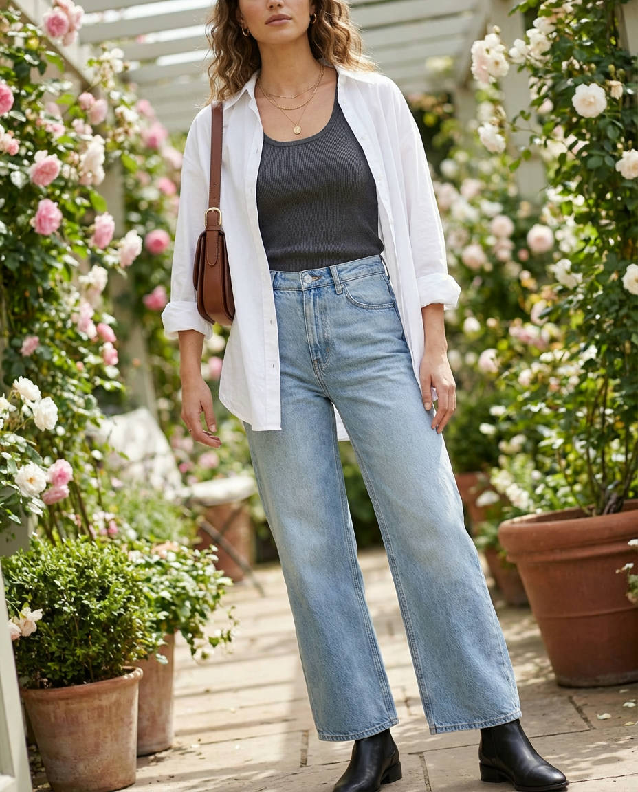 90s Revival: Baggy & Blue