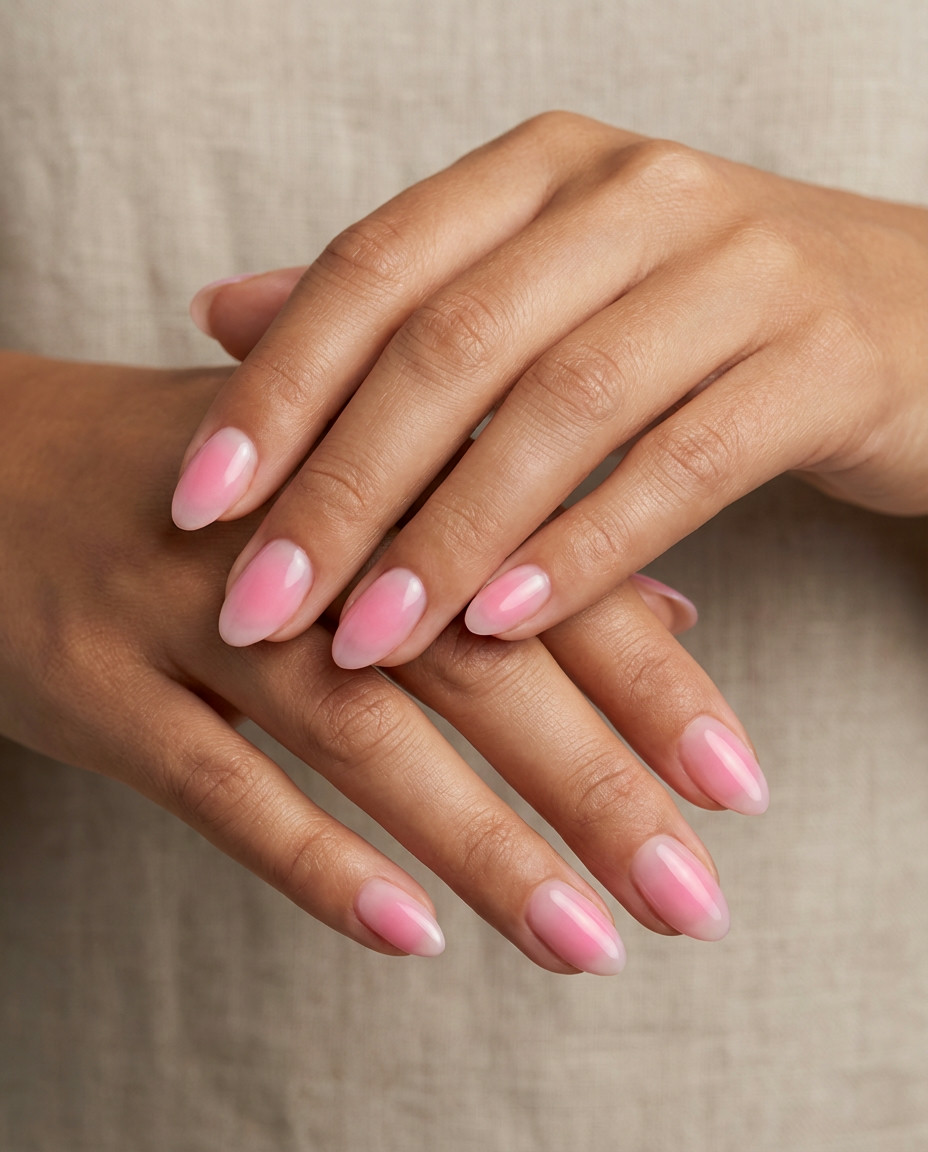 Short & Sweet Aura Nails
