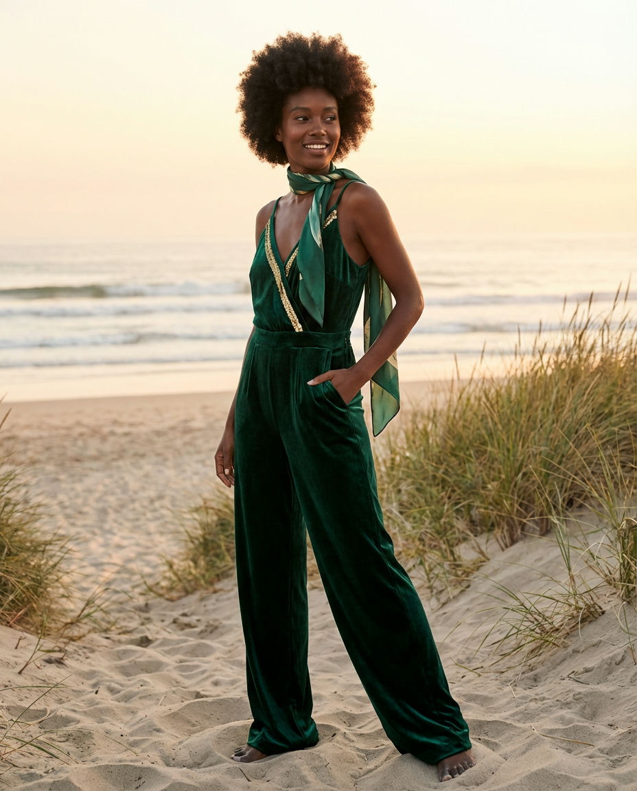 Flowy Maxi Dress for a Beach Party