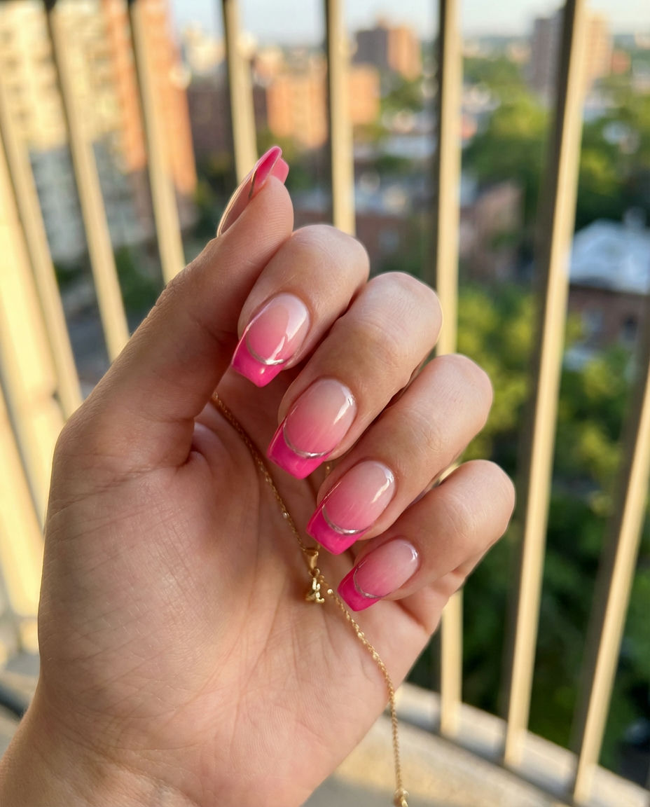 Pink Ombre for Different Skin Tones