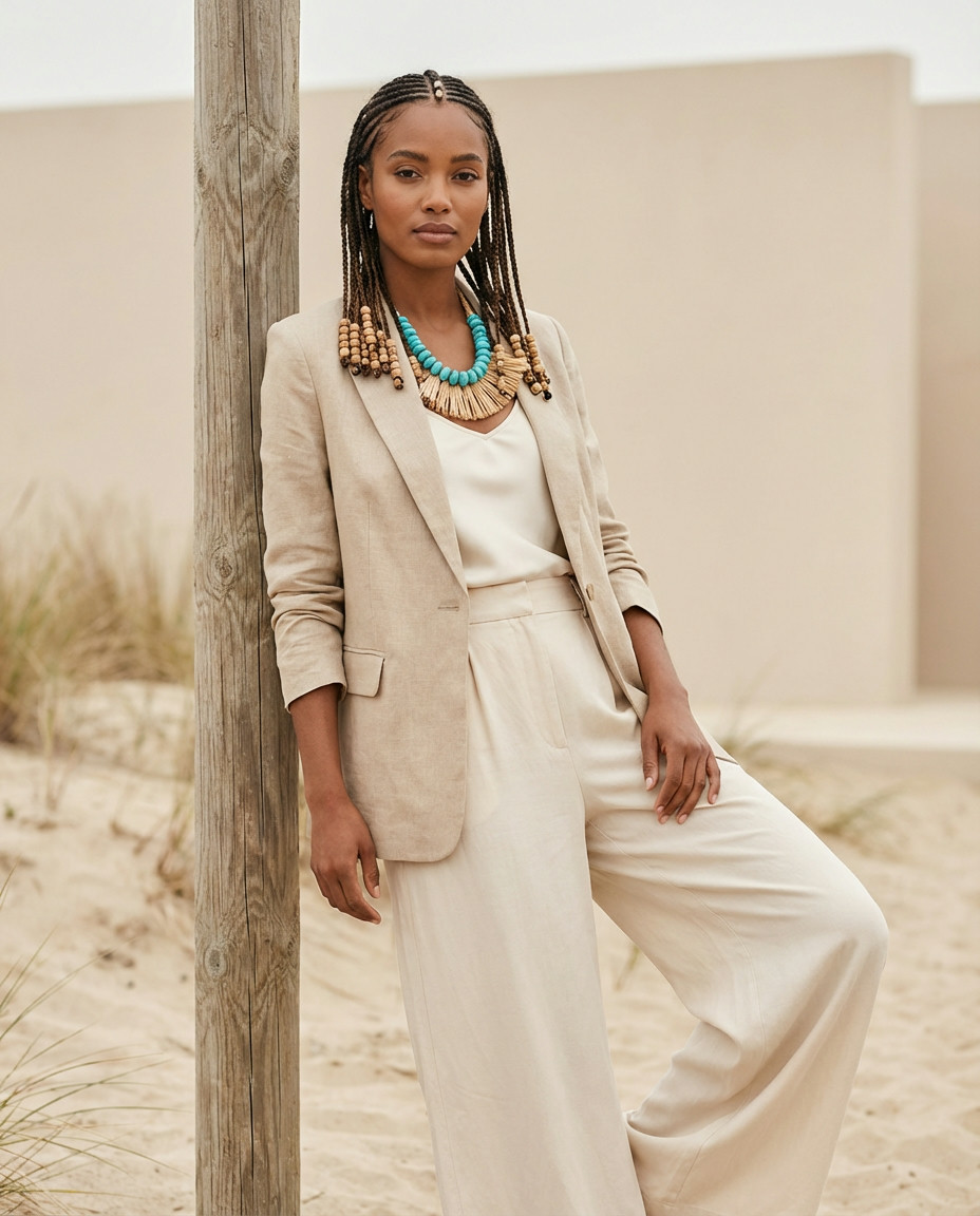 Textured Box Braids for Men