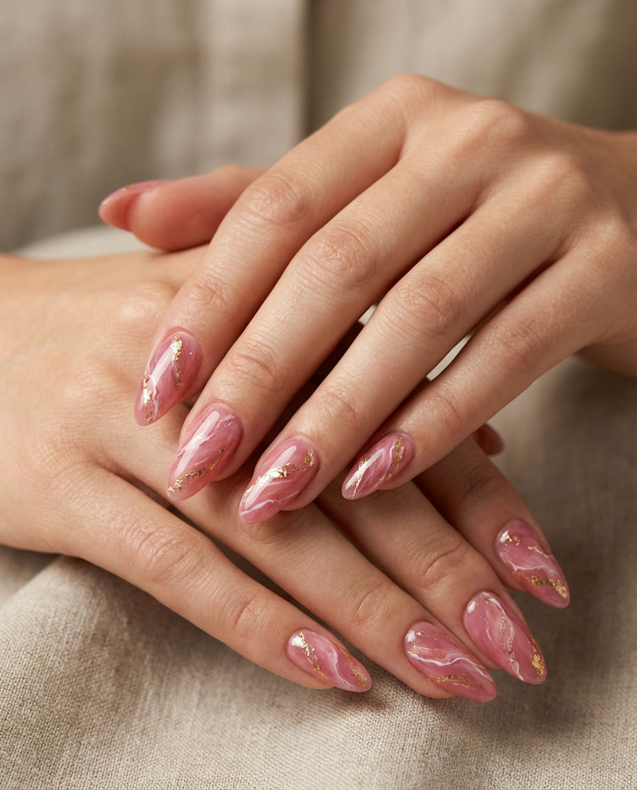 Pink and Green Nature-Inspired Designs