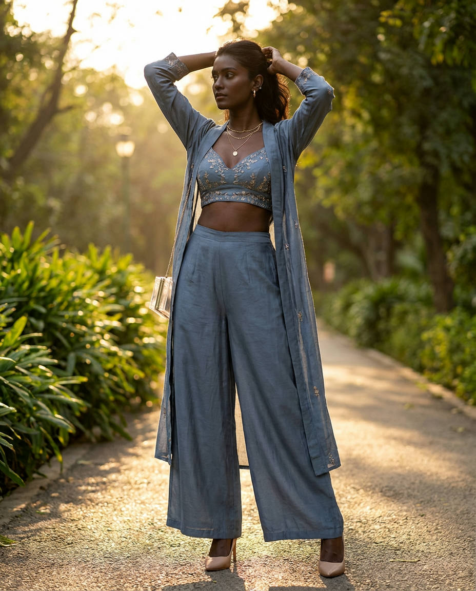 Vintage Western Vest & Trousers