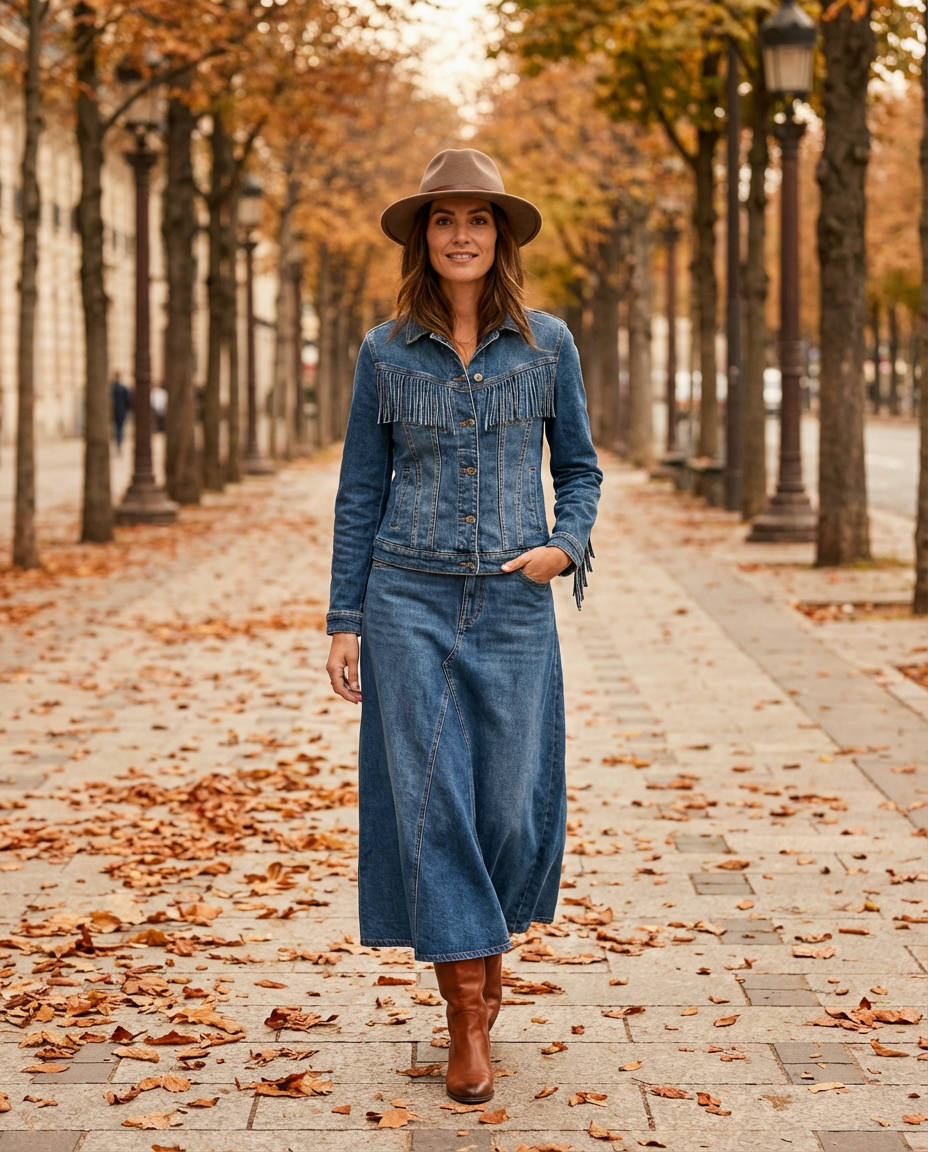 Smart-Casual-Denim-with-a-Trench-Coat