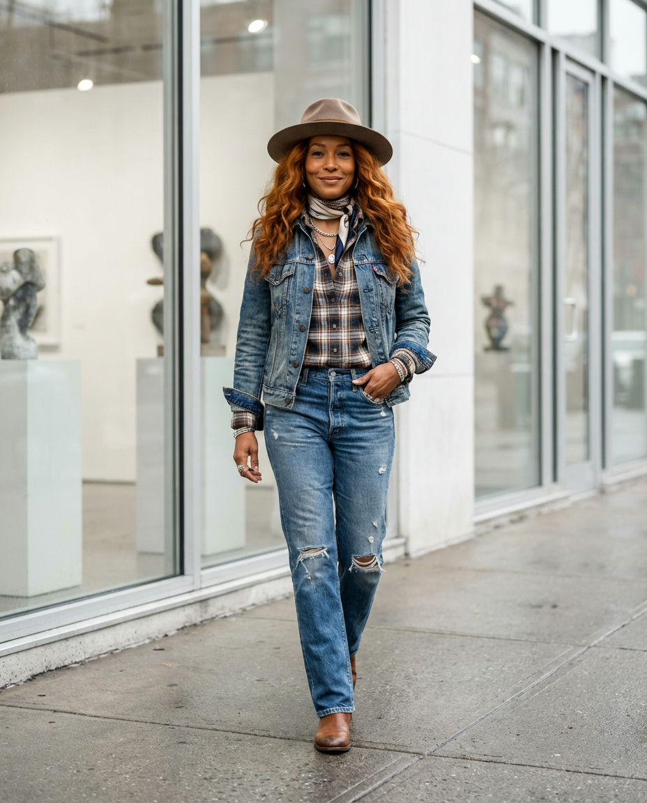 Cowboy Hat-Layered-Necklaces