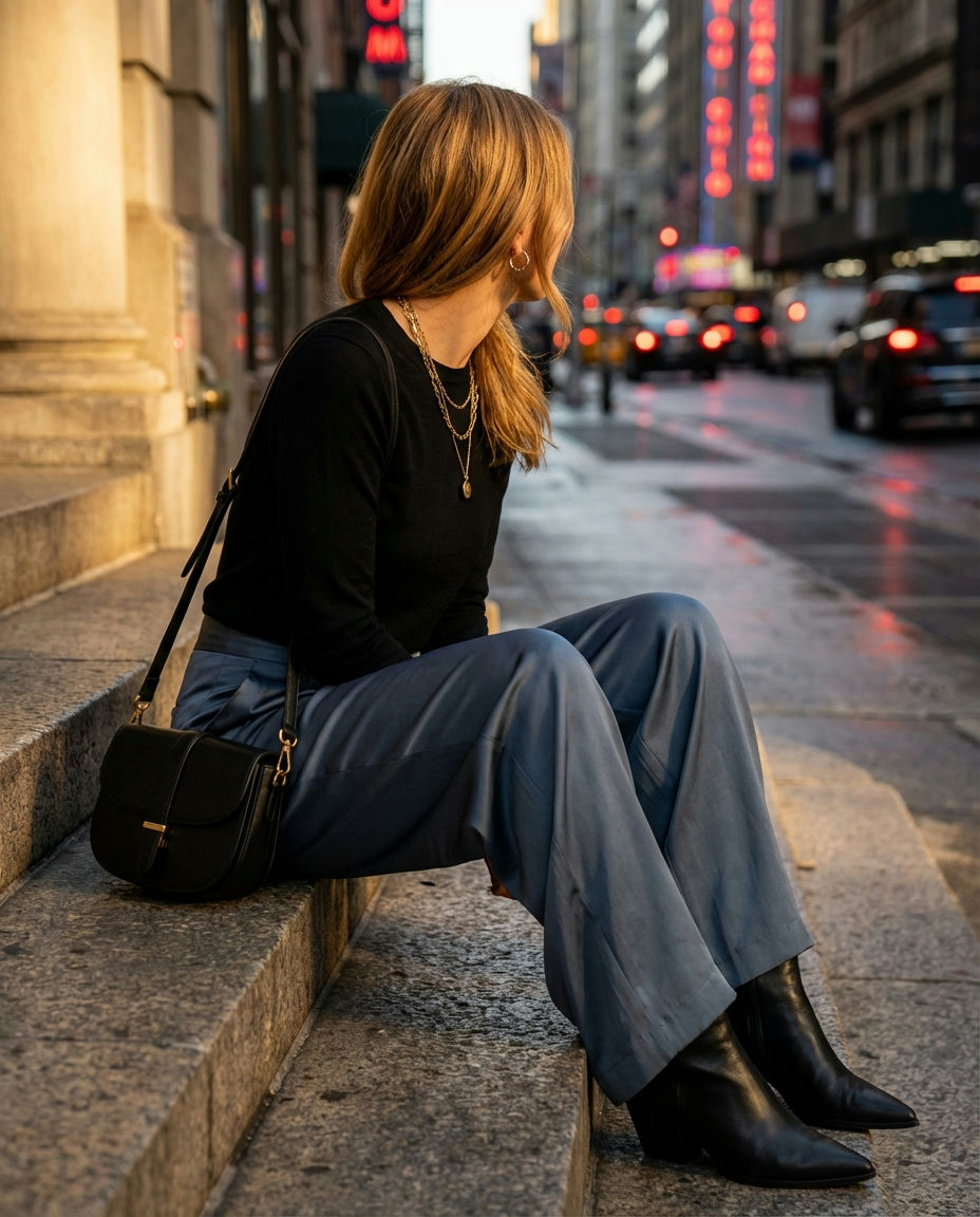 Boho-Chic Maxi Skirt & Blouse