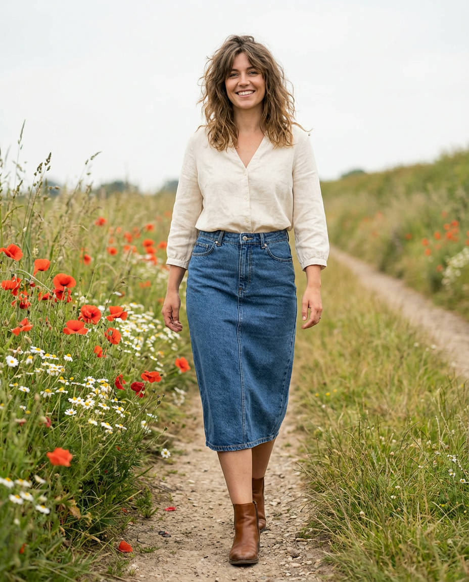 The Denim Jumpsuit & Jacket Combo