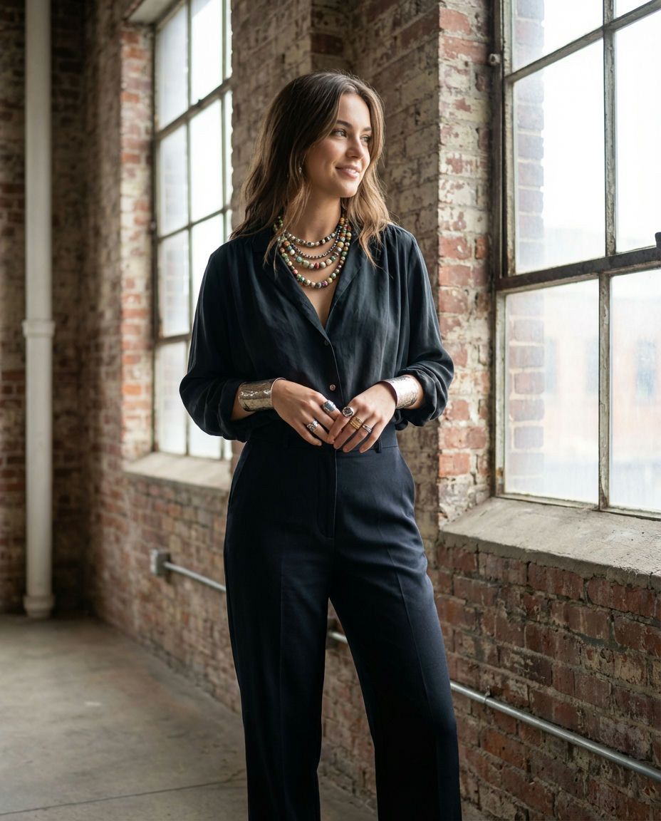 Retro Tracksuit & Heeled Footwear