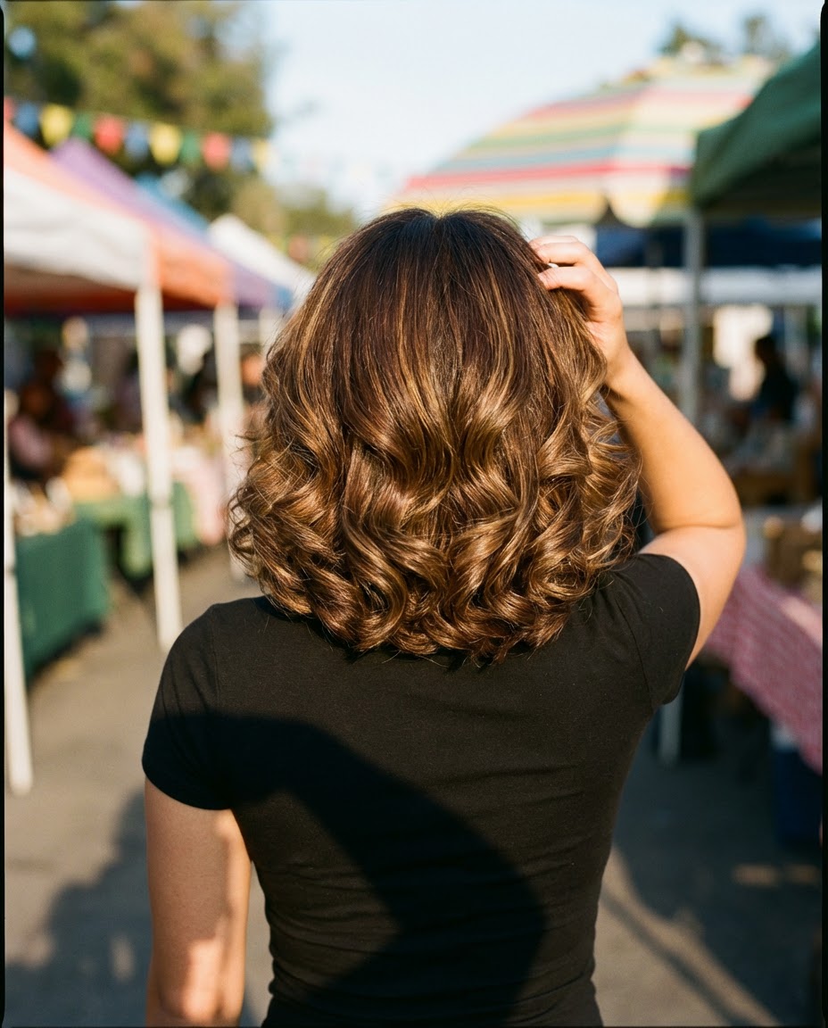 Textured Beach Waves for Blonde Hair