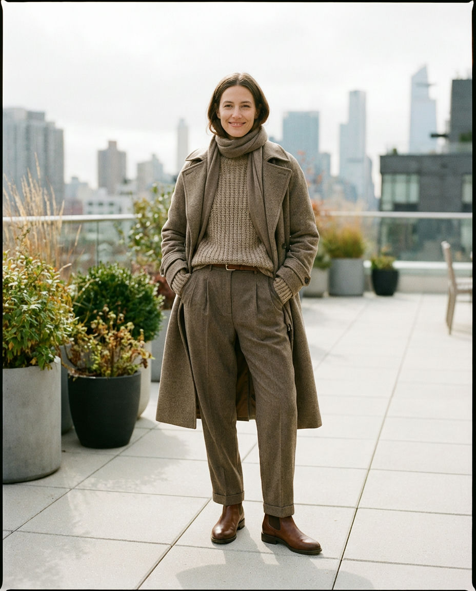 Collegiate Chic with a Modern Twist