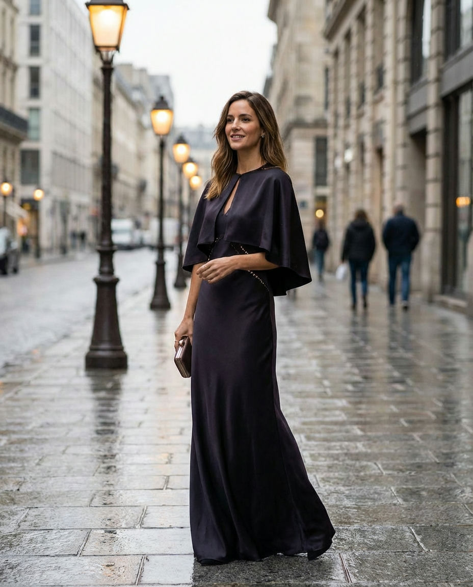 Festive Sequin Embellished Maxi