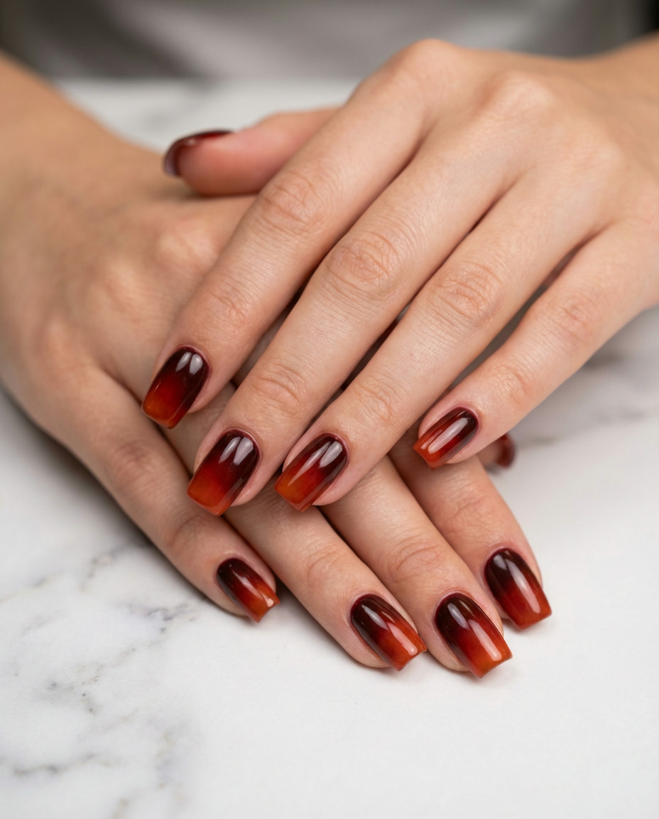 Deep Fall Orange Aura