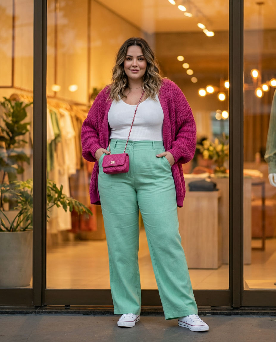Sophisticated Winter Warmth in Layered Velour