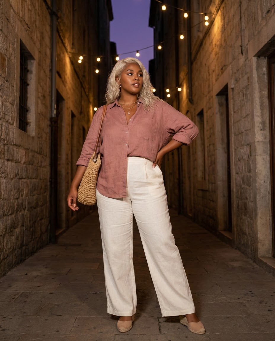 Effortlessly Chic Linen Set