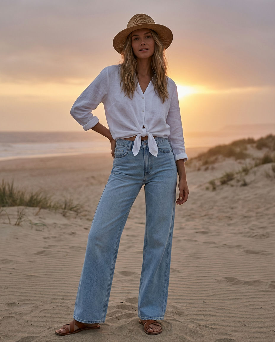 Modern Flare Jeans for Men's Style