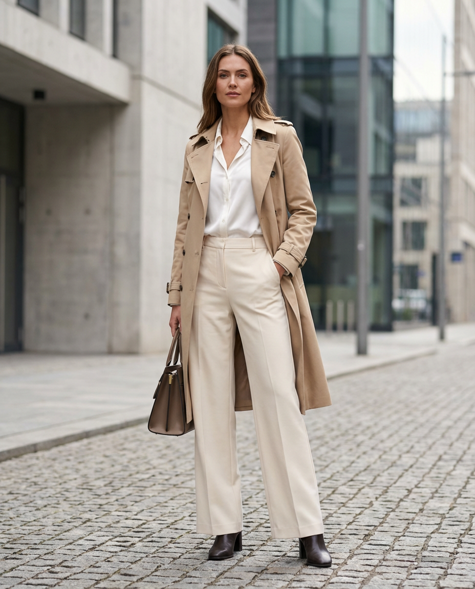 11. The Minimalist Maven: Clean Lines & Classic Neutrals
