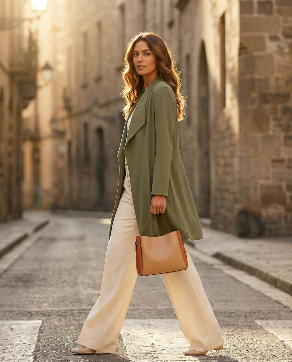 Quiet Luxury Formal Crepe Fabric Minimalist Designs