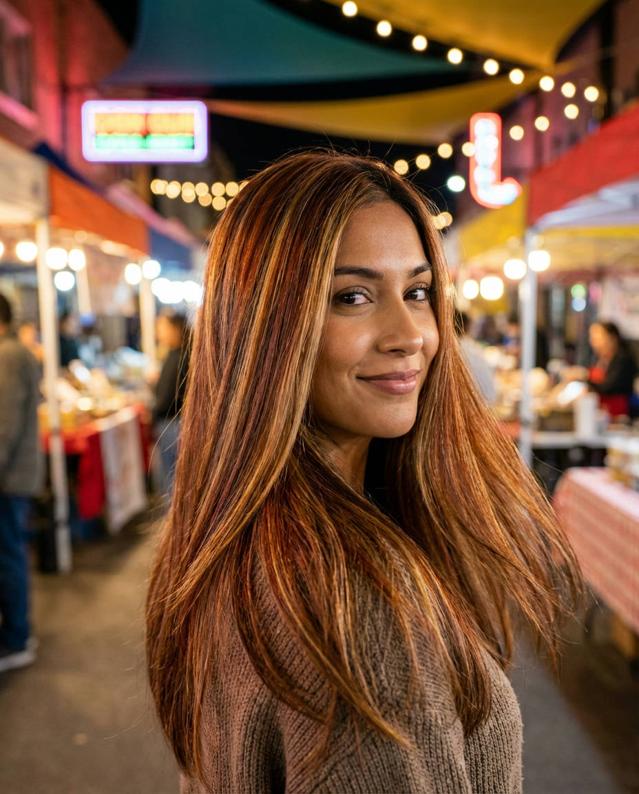Rose Gold and Strawberry Blonde Calico