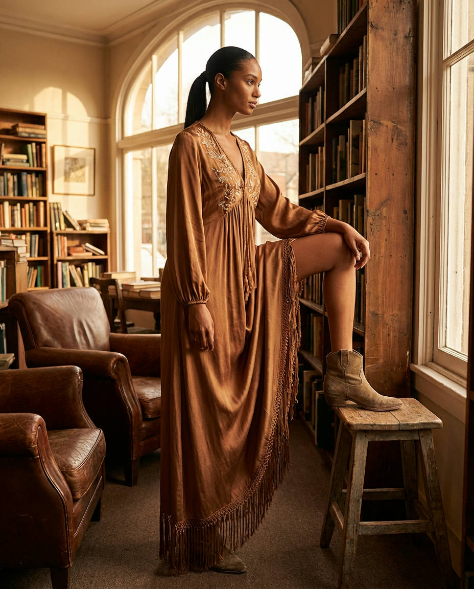 Corduroy Skirt & Sweater Vest