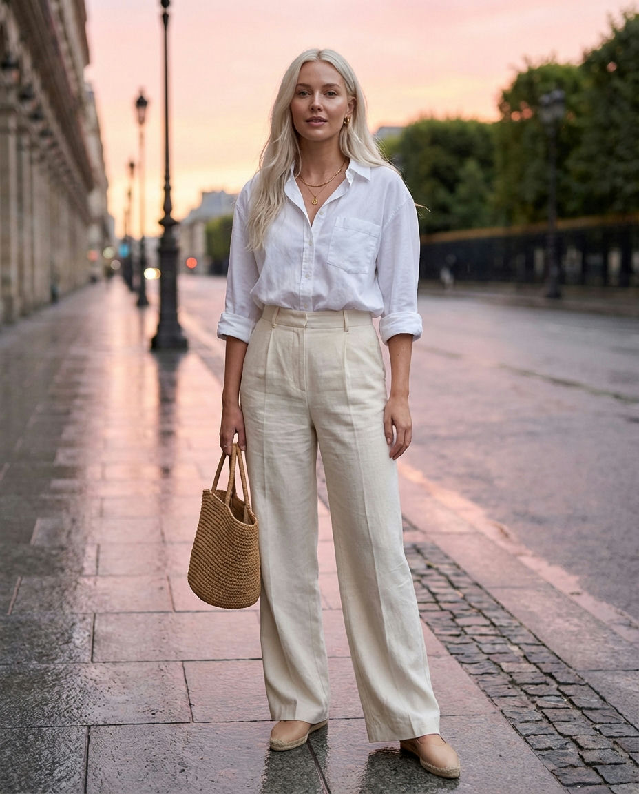 Breezy Linen Jumpsuit for Daytime Chic