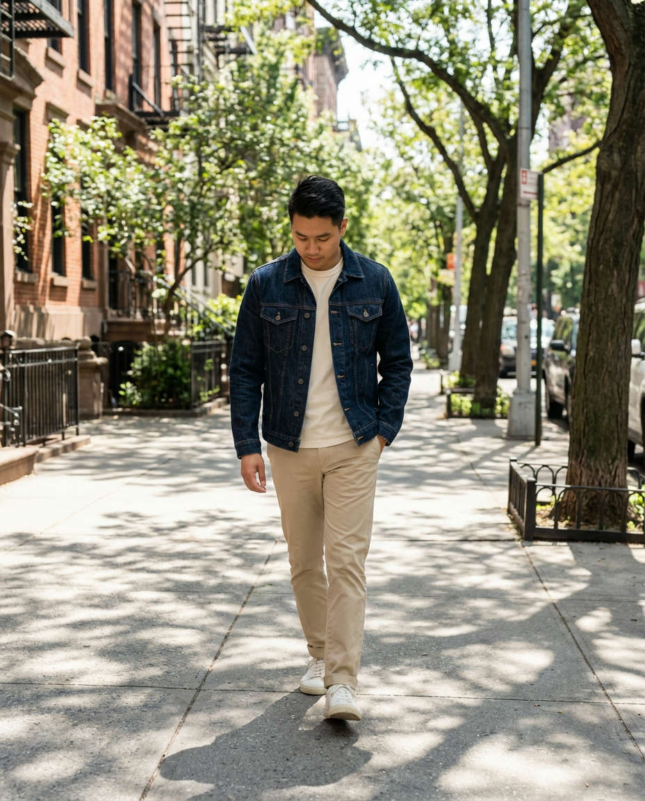 Black Washed Out Denim Jacket