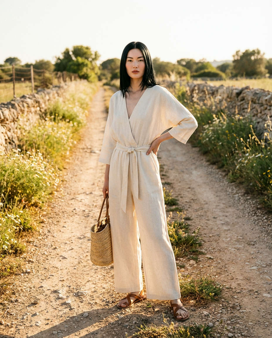 The Elevated Denim Midi Skirt
