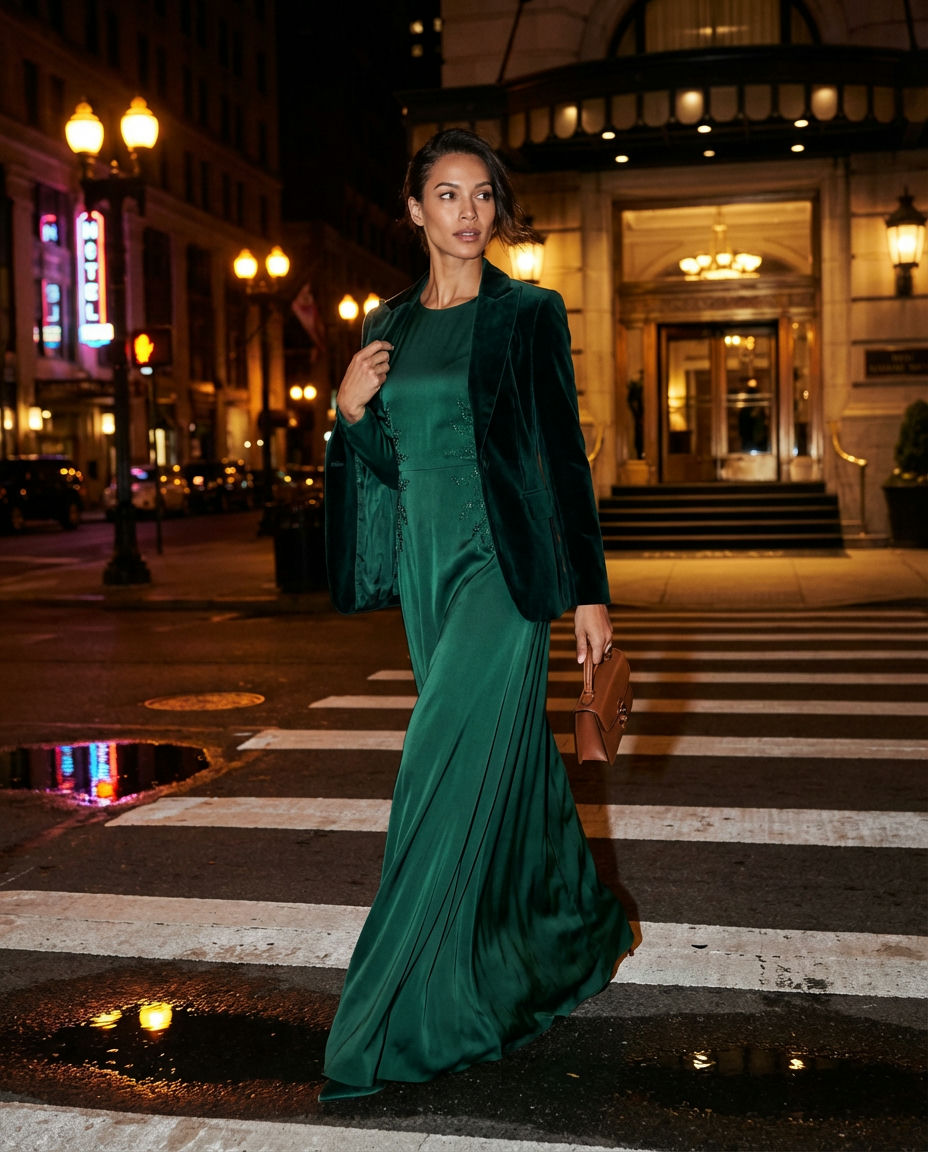 Luxurious Long-Sleeve Formal Designs Modest Glamour