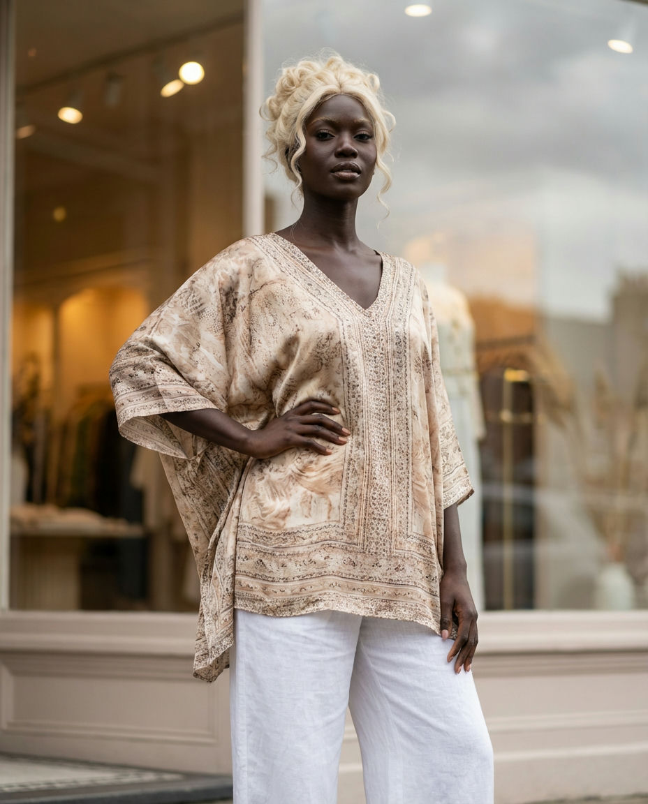 Statement Accessories with Simple Dress