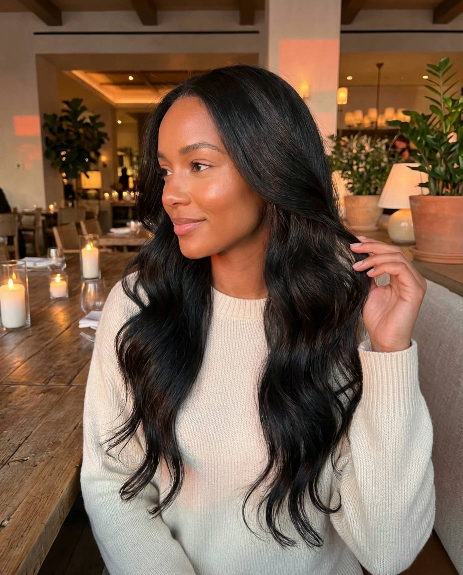 Romantic Waves with Highlights Quick Weave