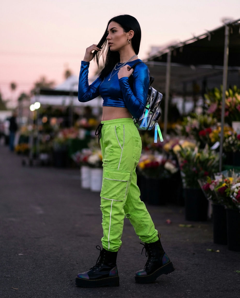 Metallic Co-ord Set