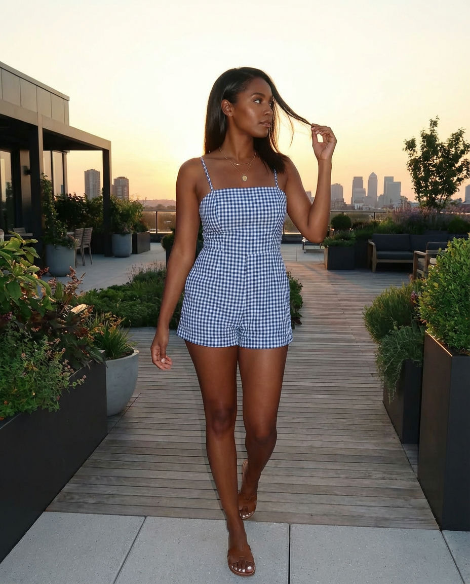 Earthy Tones & Pleated Shorts