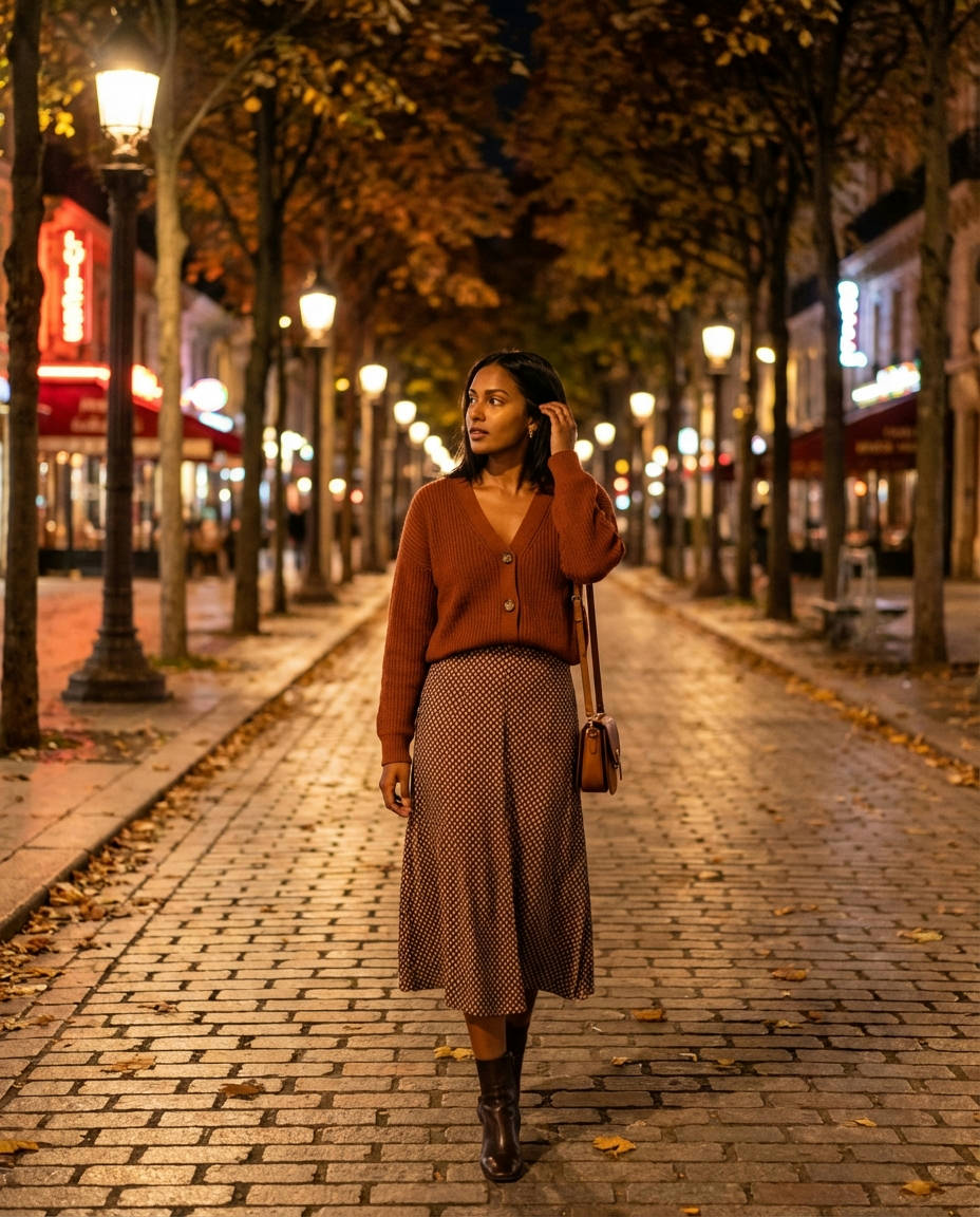 Oversized Shirt Dress and Boots