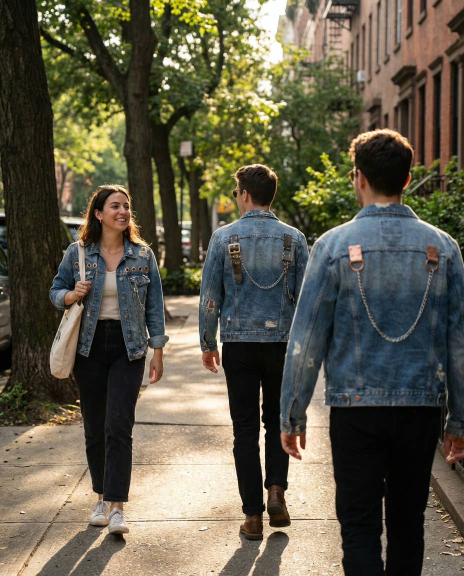 Frayed Hem Denim: Deconstructed Modern Aesthetic